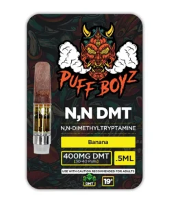 Zamów Puff Boyz NN DMT .5ML(400MG) Kartridż – Banan