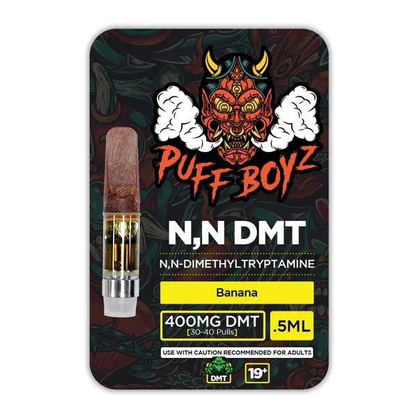 Zamów Puff Boyz NN DMT .5ML(400MG) Kartridż – Banan